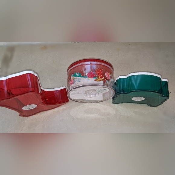 Pioneer Woman Kitchen Container Set Boot Charlie Dog In Truck Christmas - Picture 6 of 6